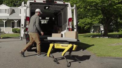 Boston Dynamics Deploys Quadruped for Last-Mile Package Delivery Solutions